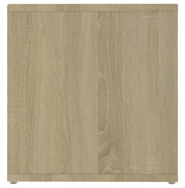 Sonoma tölgy színű szerelt fa TV-szekrény 72 x 35 x 36,5 cm