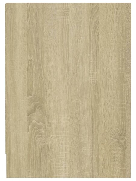Sonoma tölgy színű szerelt fa TV-szekrény 102 x 36 x 50 cm