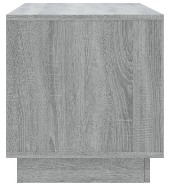 Szürke sonoma színű szerelt fa TV-szekrény 102x41x44 cm