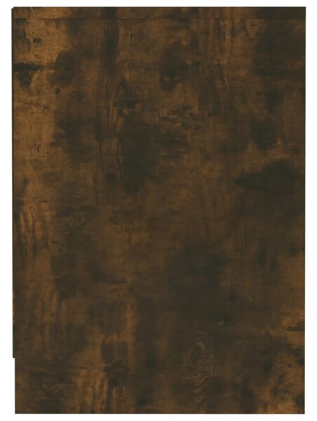 Füstös tölgy színű szerelt fa TV-szekrény 102x37,5x52,5 cm