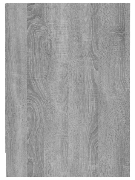Szürke sonoma szerelt fa TV-szekrény 102x37,5x52,5 cm