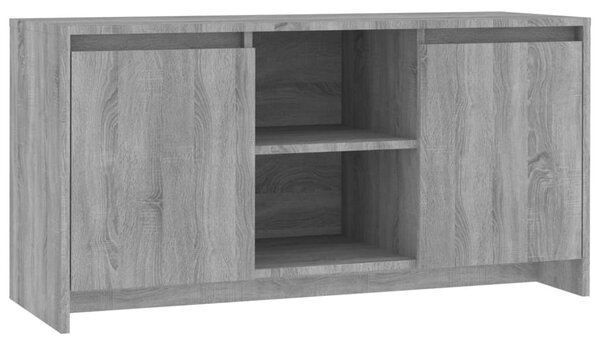 Szürke sonoma szerelt fa TV-szekrény 102x37,5x52,5 cm