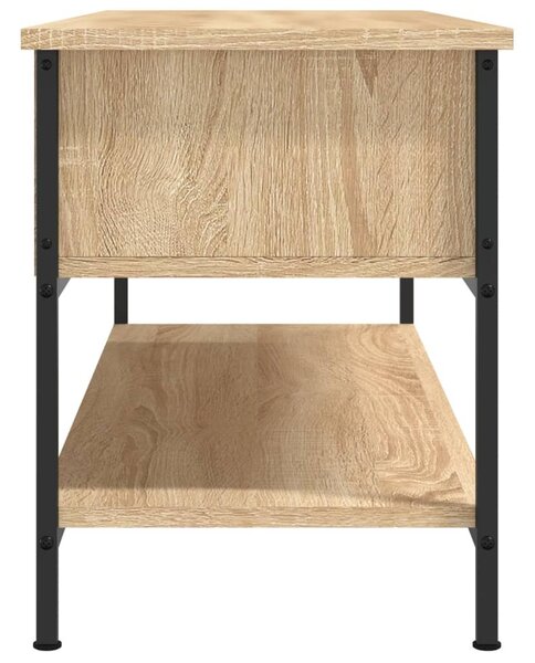 Sonoma tölgyfa TV-szekrény 100 x 35 x 45 cm rétegelt fából