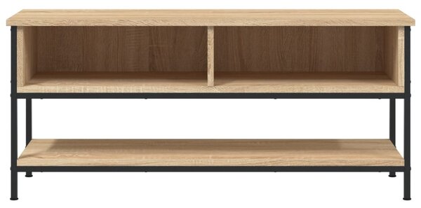 Sonoma tölgyfa TV-szekrény 100 x 35 x 45 cm rétegelt fából