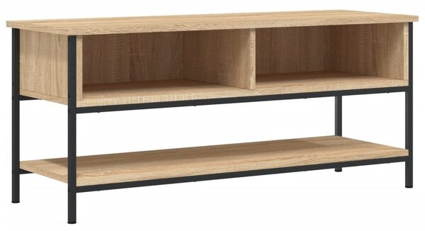 Sonoma tölgyfa TV-szekrény 100 x 35 x 45 cm rétegelt fából