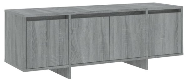 Szürke sonoma színű szerelt fa TV-szekrény 120x30x40,5 cm