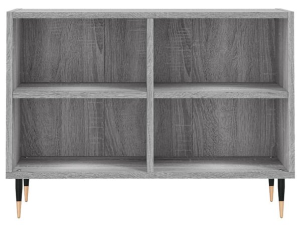 Szürke sonoma színű szerelt fa TV-szekrény 69,5 x 30 x 50 cm