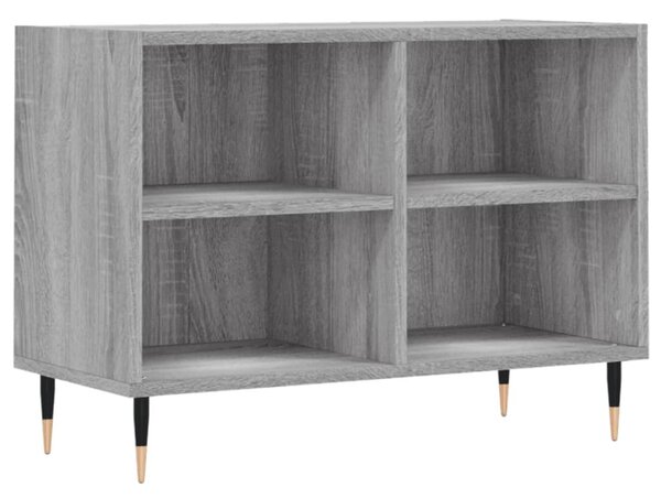 Szürke sonoma színű szerelt fa TV-szekrény 69,5 x 30 x 50 cm