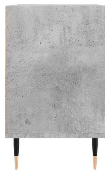 Betonszürke szerelt fa TV-szekrény 69,5x30x50 cm