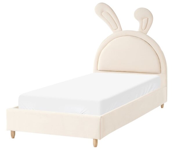 Gyerekágy Nyúl Bársony LALLIAS 90 x 200 cm Bézs