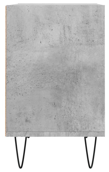 Betonszürke szerelt fa TV-szekrény 69,5x30x50 cm