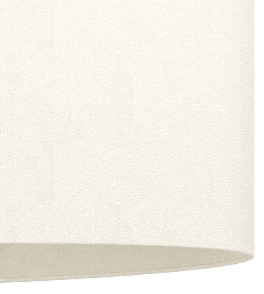 EGLO Febres függőlámpa, fekete/fehér, 2-lámpás., dimmelhető, Fehér / opál, Nappali / Étkező, Textil / szövet / selyem, Modern