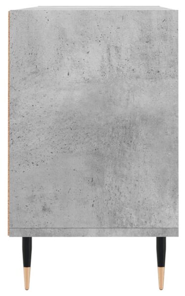 Betonszürke szerelt fa TV-szekrény 103,5x30x50 cm