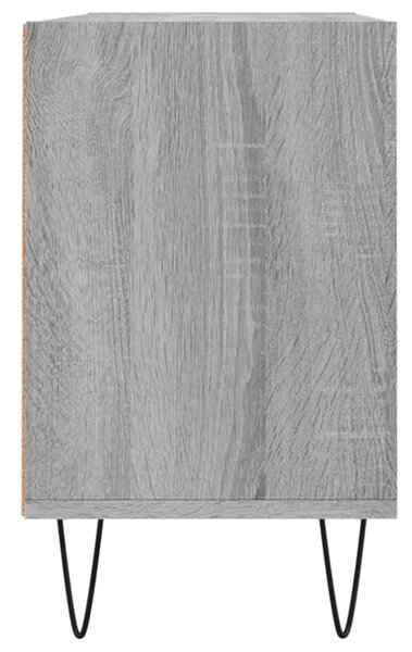 Szürke sonoma színű szerelt fa TV-szekrény 103,5x30x50 cm