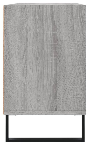 Szürke sonoma színű szerelt fa TV-szekrény 103,5x30x50 cm
