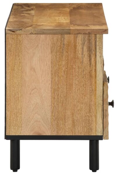 Tömör mangófa TV-szekrény 100 x 33 x 46 cm