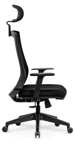 Sool ergonomikus irodai forgószék állítható deréktámasz, fejtámasz, fix karfa, mesh hálós