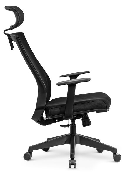 Sool ergonomikus irodai forgószék állítható deréktámasz, fejtámasz, fix karfa, mesh hálós