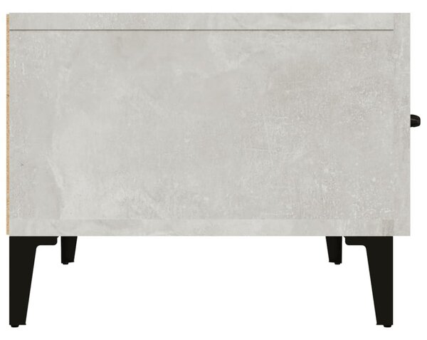 Betonszürke szerelt fa TV-szekrény 150 x 34,5 x 30 cm