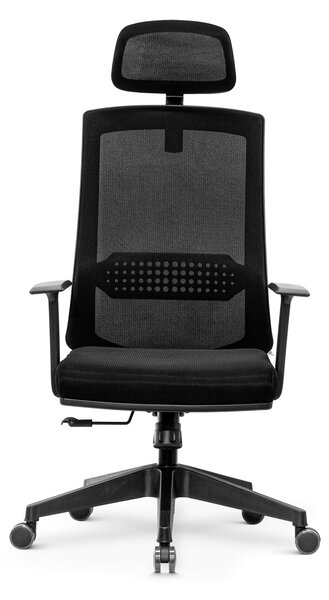 Sool ergonomikus irodai forgószék állítható deréktámasz, fejtámasz, fix karfa, mesh hálós