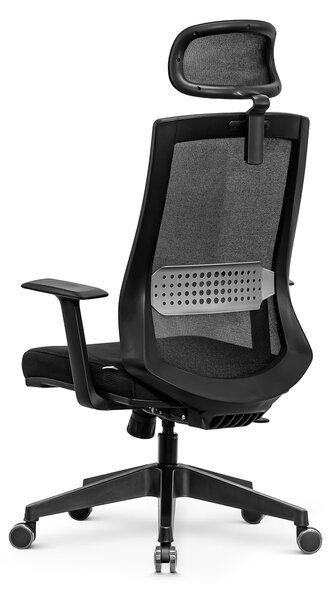 Sool ergonomikus irodai forgószék állítható deréktámasz, fejtámasz, fix karfa, mesh hálós