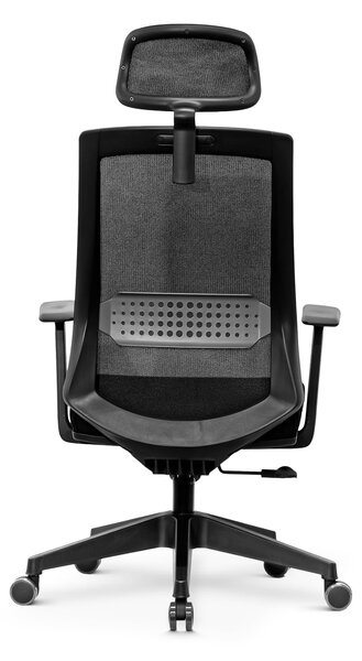 Sool ergonomikus irodai forgószék állítható deréktámasz, fejtámasz, fix karfa, mesh hálós