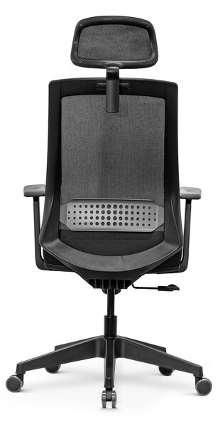 Sool ergonomikus irodai forgószék állítható deréktámasz, fejtámasz, fix karfa, mesh hálós