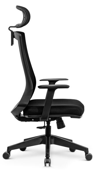 Sool ergonomikus irodai forgószék állítható deréktámasz, fejtámasz, fix karfa, mesh hálós