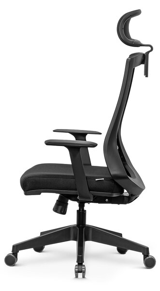 Sool ergonomikus irodai forgószék állítható deréktámasz, fejtámasz, fix karfa, mesh hálós