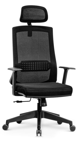 Sool ergonomikus irodai forgószék állítható deréktámasz, fejtámasz, fix karfa, mesh hálós