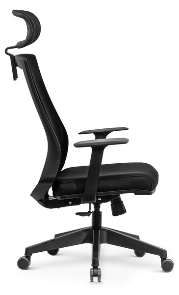 Sool ergonomikus irodai forgószék állítható deréktámasz, fejtámasz, fix karfa, mesh hálós