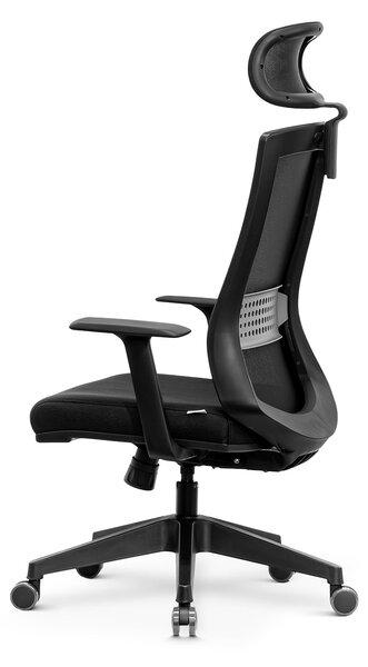 Sool ergonomikus irodai forgószék állítható deréktámasz, fejtámasz, fix karfa, mesh hálós
