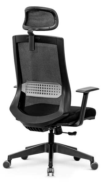 Sool ergonomikus irodai forgószék állítható deréktámasz, fejtámasz, fix karfa, mesh hálós