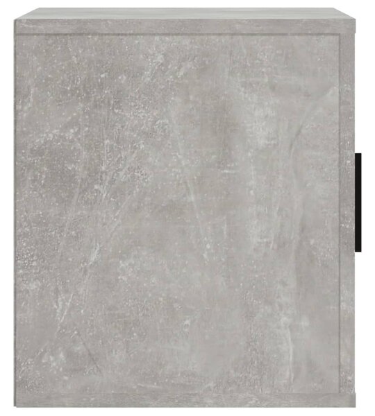 Betonszürke szerelt fa TV-szekrény 100x35x40 cm