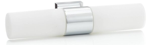 Nordlux Target fali lámpa, króm színű, 2-lámpás, IP44, dimmelhető, Króm / ezüst, Fürdőszoba, fém, Modern