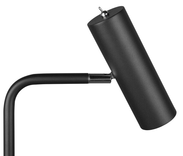 Trio Lighting Marley állólámpa, fekete, magasság 151 cm, fém, Fekete, Nappali / Étkező, fém, Modern