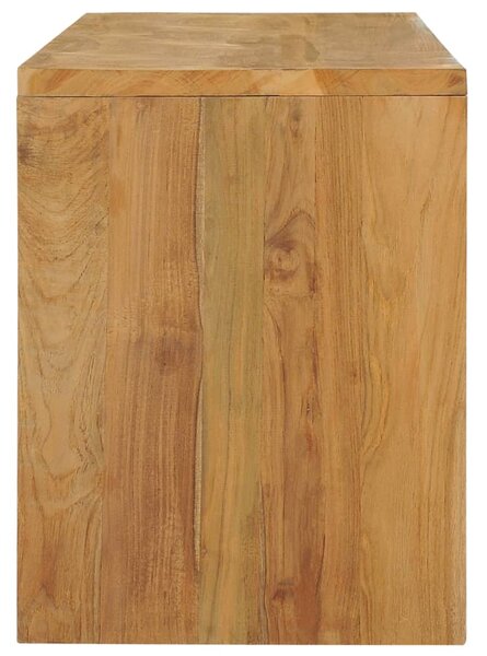 Tömör tíkfa TV-szekrény 100 x 35 x 45 cm