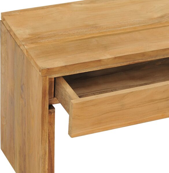 Tömör tíkfa TV-szekrény 100 x 35 x 45 cm