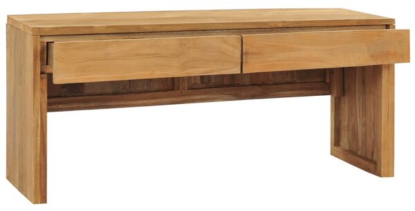 Tömör tíkfa TV-szekrény 100 x 35 x 45 cm