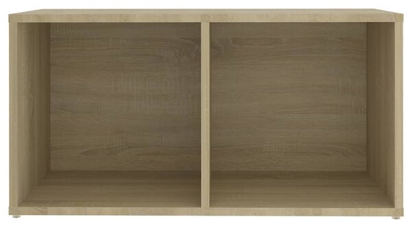 2 db sonoma tölgy színű szerelt fa TV-szekrény 72x35x36,5 cm