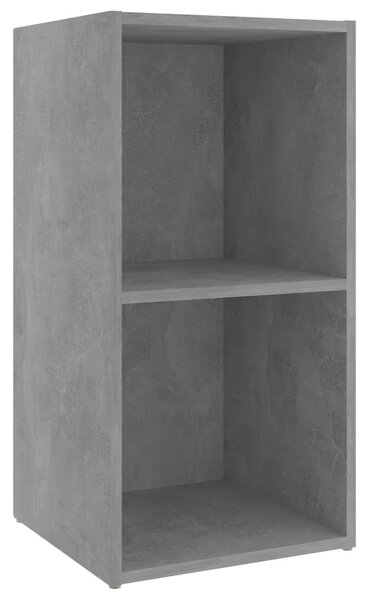 4 db betonszürke szerelt fa TV-szekrény 72 x 35 x 36,5 cm