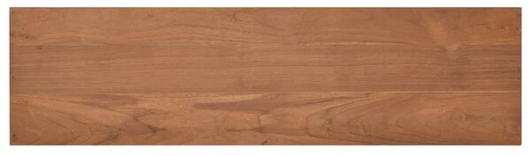Tömör tíkfa TV-szekrény 110 x 30 x 40 cm