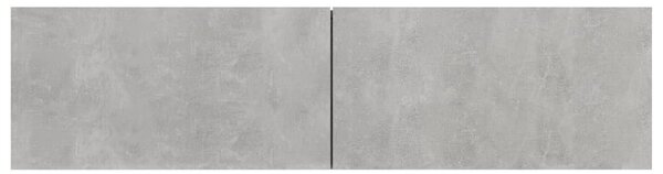 Betonszürke szerelt fa TV-szekrény 120 x 30 x 30 cm