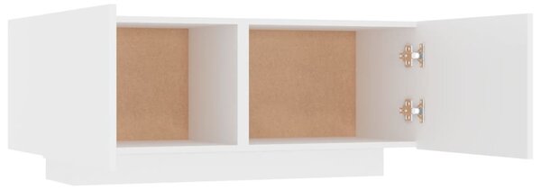 Fehér forgácslap éjjeliszekrény 100 x 35 x 40 cm