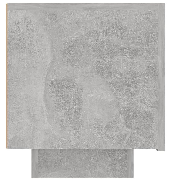 Betonszürke forgácslap éjjeliszekrény 100 x 35 x 40 cm