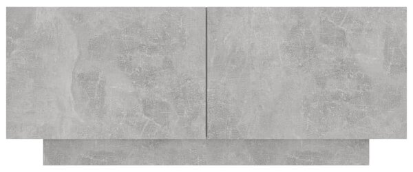 Betonszürke forgácslap éjjeliszekrény 100 x 35 x 40 cm