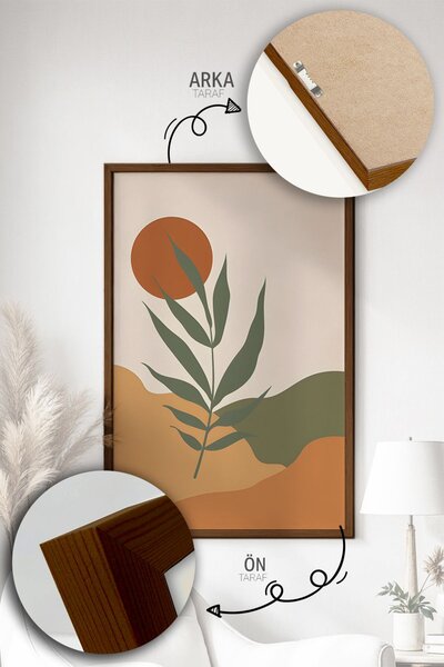 Falikép, 33×48 cm – Artvmodel21-Kahve