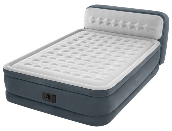 INTEX Ultra Plush felfújható vendégágy fejtámlával, 152 x 236 x 86cm (64448)