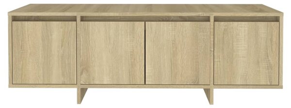 Sonoma tölgy színű szerelt fa fali TV-szekrény 120x30x40,5 cm