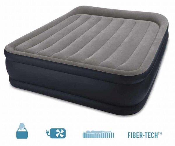 INTEX Deluxe Raised felfújható vendégágy, 152 x 203 x 42cm (64136)